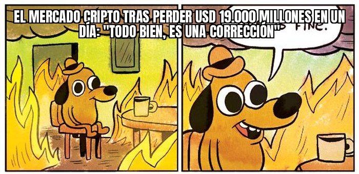 Récord histórico: más de USD $19.000 millones en criptomonedas liquidados en un solo día