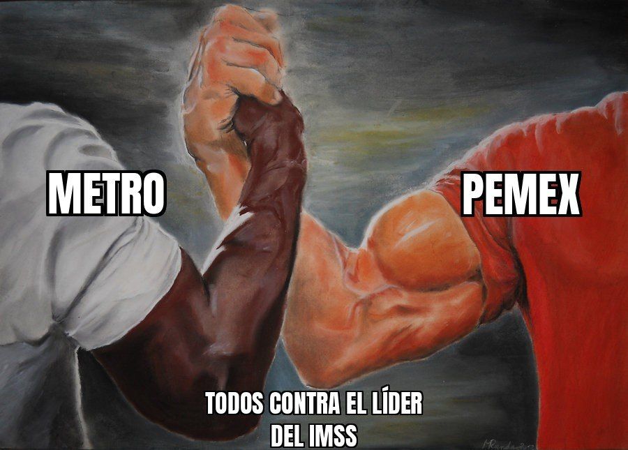 Metro, ISSSTE, Pemex y la CNTE se suman a la marcha nacional contra el líder del sindicato del IMSS
