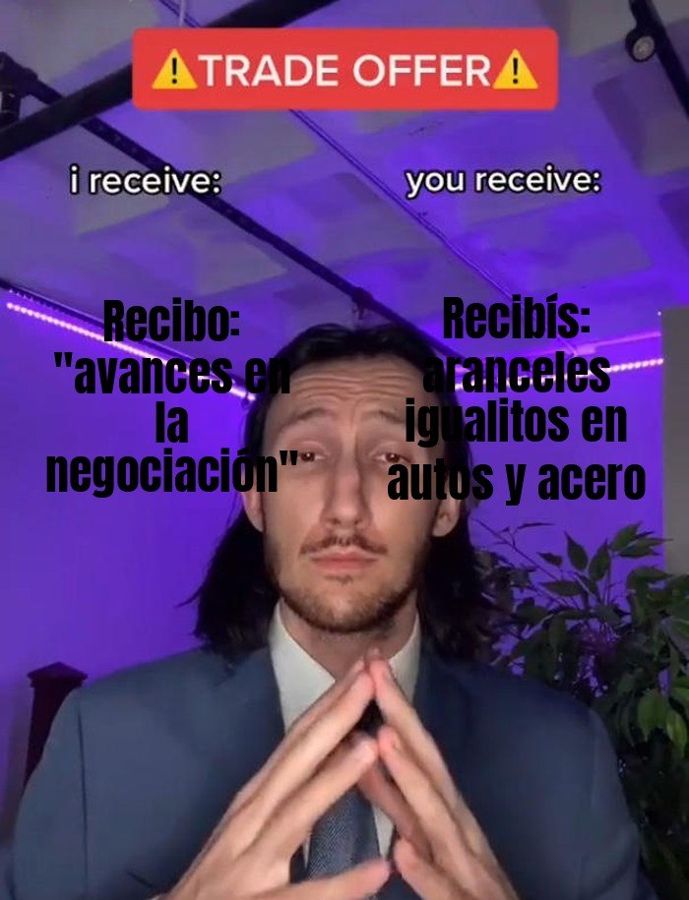 Sheinbaum admite que los aranceles de EU a autos, acero y aluminio siguen igualitos