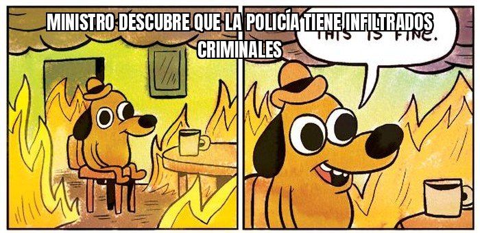 quot;Organizaciones criminales meten jóvenes en las escuelas de la Policía", dice el ministro del…