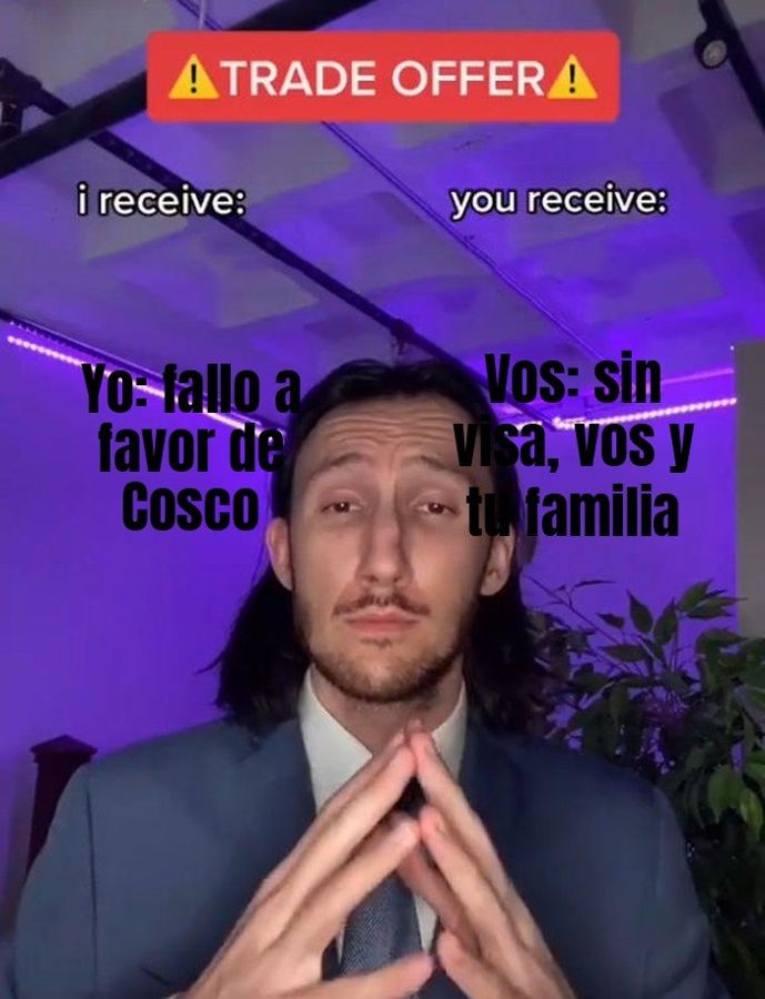 EE.UU. le quitó la visa al juez peruano Juan Carlos Núñez Matos, el que falló a favor de Cosco en la disputa…