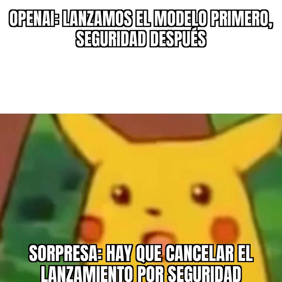 OpenAI canceló el lanzamiento de un nuevo modelo de IA por problemas de seguridad.
