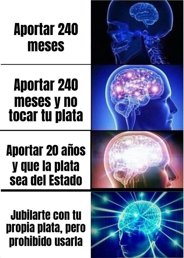 Para cobrar la pensión mínima hay que haber aportado 240 meses y no haberse gastado la plata de la cuenta…