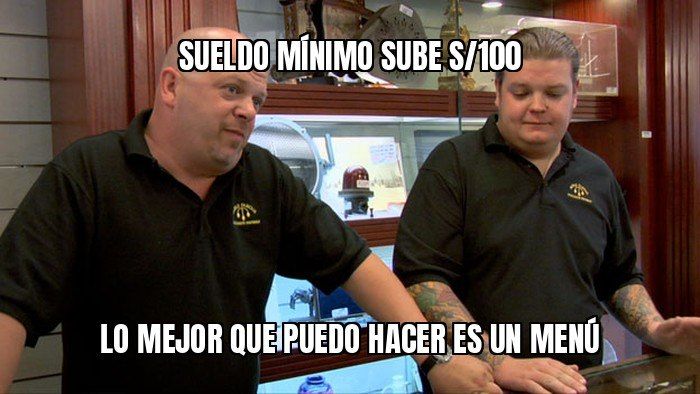 Desde el 1 de octubre el sueldo mínimo sube de S/1,130 a S/1,230, y quien gana casi eso también se beneficia