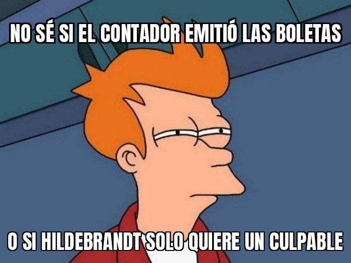 Hildebrandt dice que las boletas por más de S/1,2 millones las emitió su contador "a nuestras…