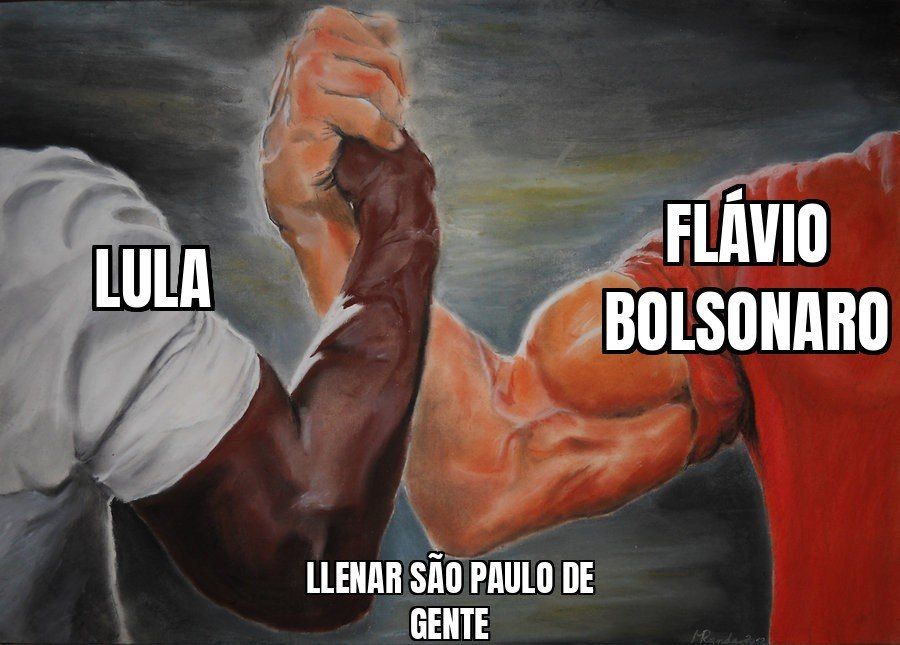 Brasil vota mañana y Lula y Flávio Bolsonaro cerraron campaña llenando São Paulo