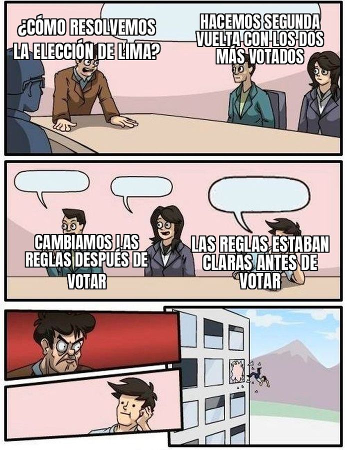 Avanza País le pide al JNE una segunda vuelta para la Alcaldía de Lima, entre los dos más votados del 4 de…