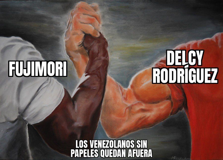 Fujimori habló con Delcy Rodríguez para ver cómo sacar de Perú a los venezolanos indocumentados