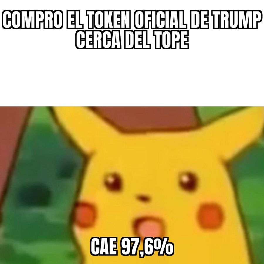 El token oficial de Trump cae 97,6% desde su máximo, pero su equipo habría sacado hasta USD 1.160 millones