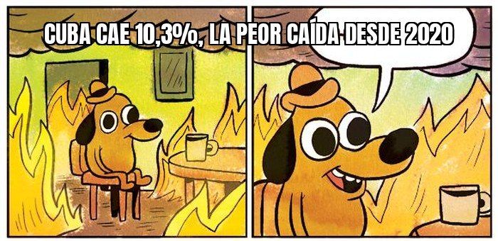 Cuba se hunde 10,3% este año: la peor caída desde 2020, según la CEPAL