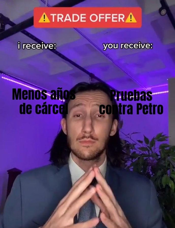 De la Espriella les ofrece a corruptos rebajar la condena si entregan pruebas contra Petro.