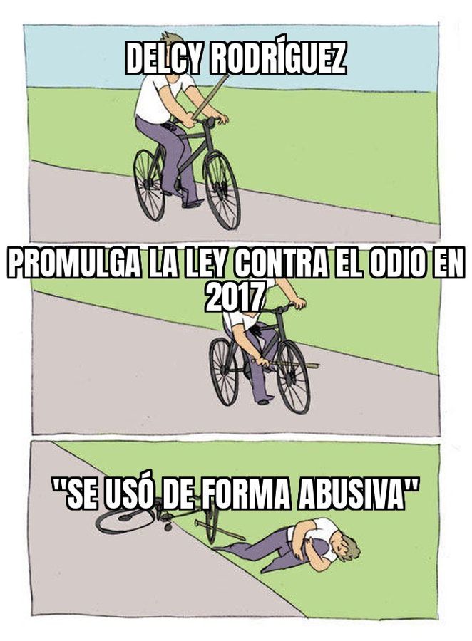 Delcy Rodríguez admite que la Ley Contra el Odio se usó de forma abusiva, la misma ley que ella promulgó en…