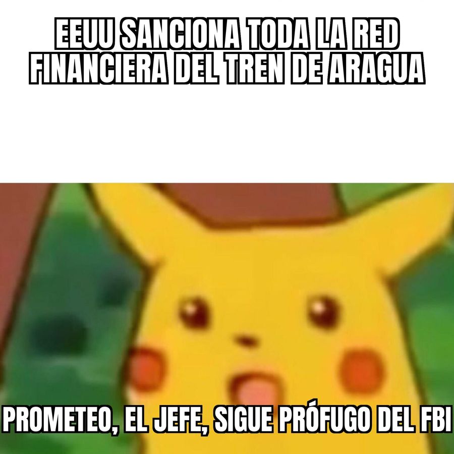 EEUU sanciona una red financiera del Tren de Aragua por robos bancarios, y su jefe «Prometeo» sigue prófugo
