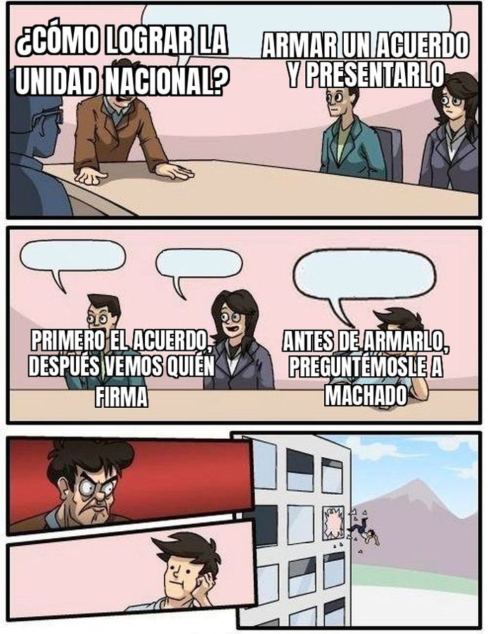 La Plataforma Unitaria va a presentarle al país y a María Corina Machado un "acuerdo de unidad…
