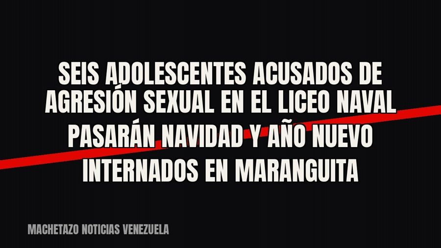 Seis adolescentes acusados de agresión sexual en el Liceo Naval pasarán Navidad y Año Nuevo internados en…