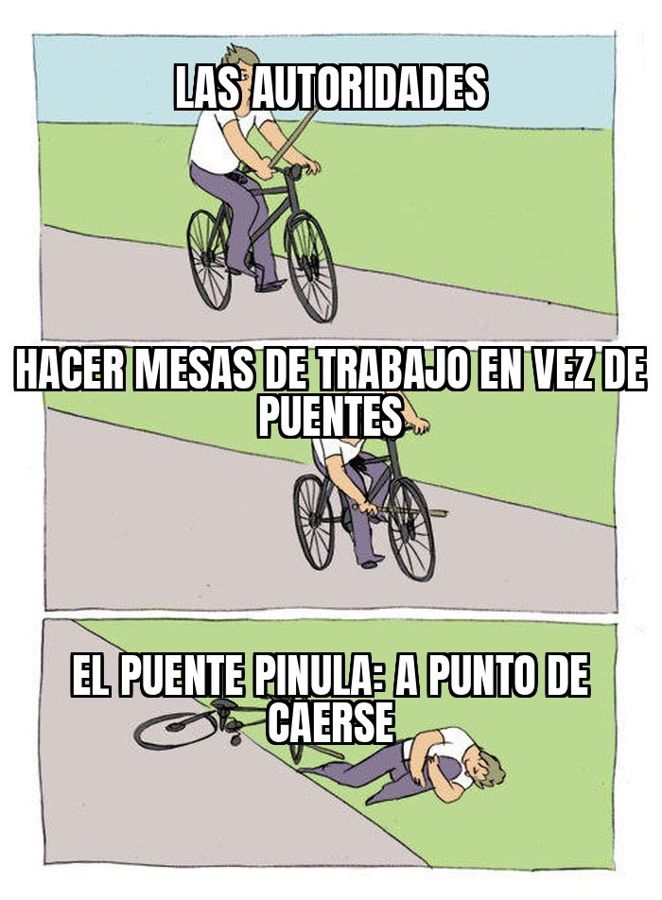 El puente Pinula, en Guatemala, está a punto de caerse y las autoridades piden cerrarlo del todo