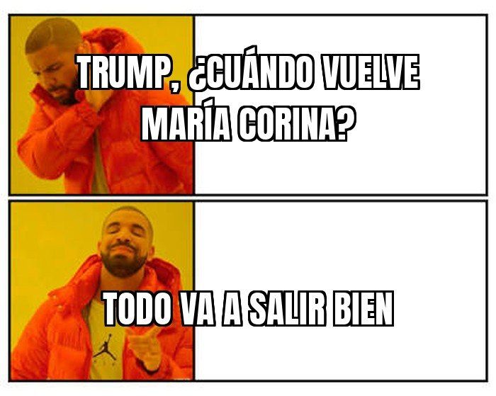 Trump sobre el regreso de María Corina Machado a Venezuela: «todo va a salir bien»