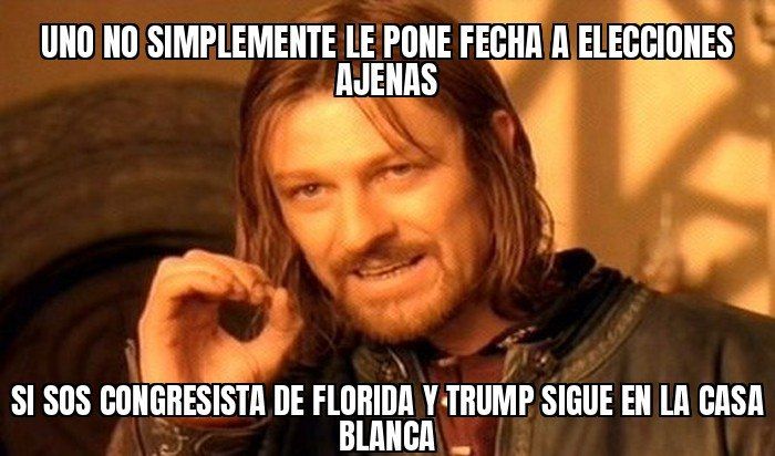 Díaz-Balart ya le puso fecha a las elecciones en Venezuela: 24 de julio de 2027, "mientras Trump siga en…
