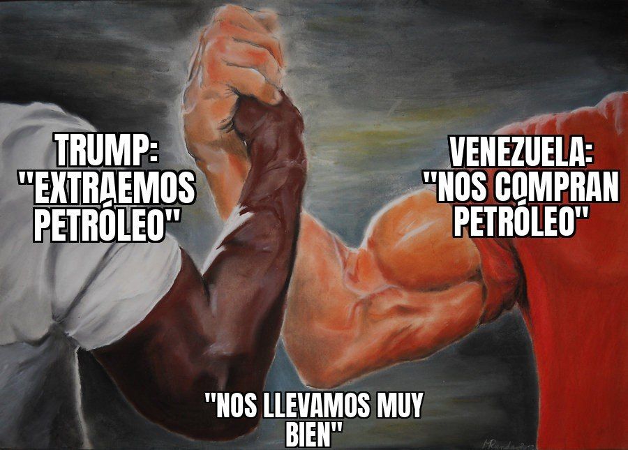 Trump sobre Venezuela: "Nos llevamos muy bien; estamos extrayendo miles de millones de dólares en…