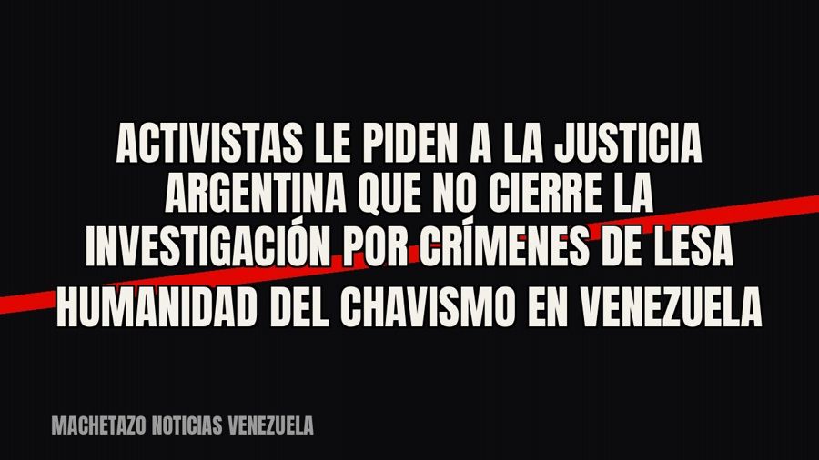 Activistas le piden a la justicia argentina que no cierre la investigación por crímenes de lesa humanidad del…