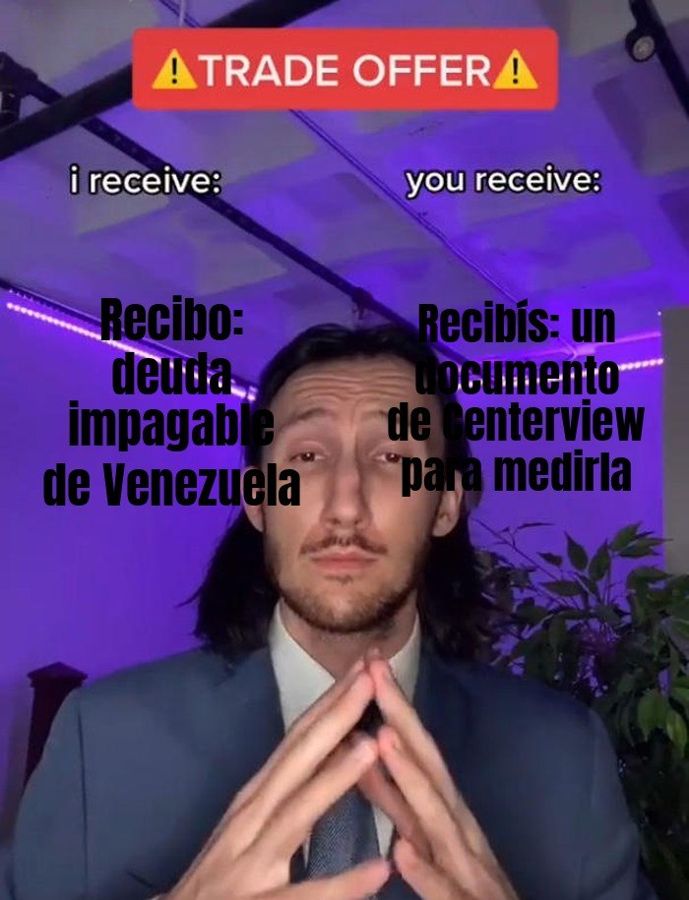 Centerview Partners ya arma el documento para reestructurar la deuda de Venezuela