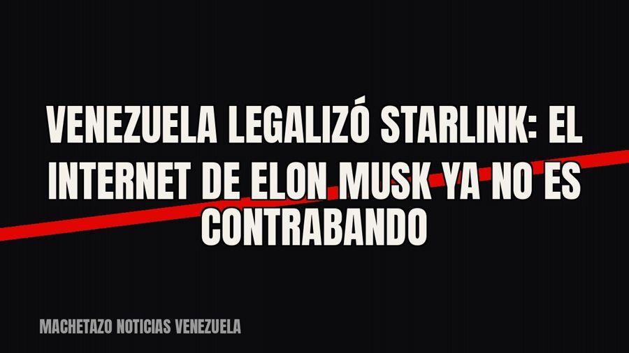 Venezuela legalizó Starlink: el internet de Elon Musk ya no es contrabando