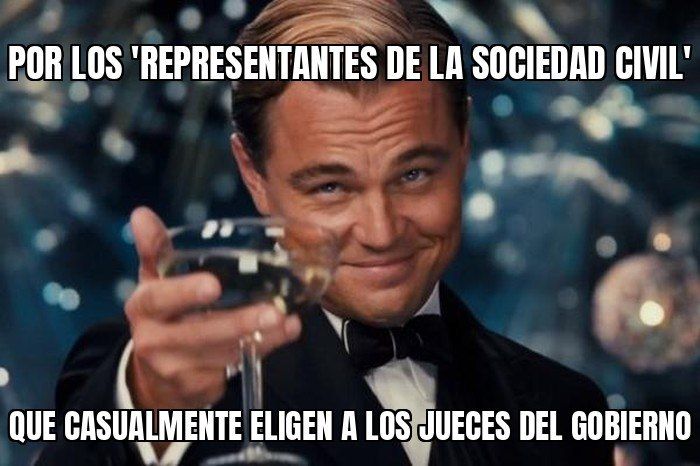 Más de 100 "representantes de la sociedad civil" quieren sentarse a elegir a los próximos jueces…