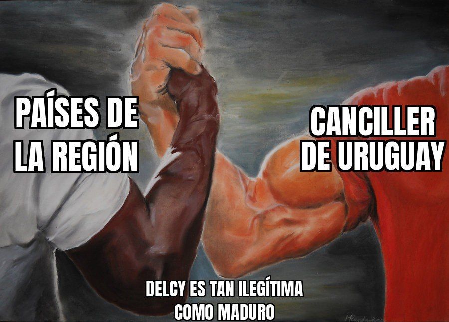 Canciller de Uruguay se planta: "Delcy es tan ilegítima como Maduro", y con ella no hay relaciones.