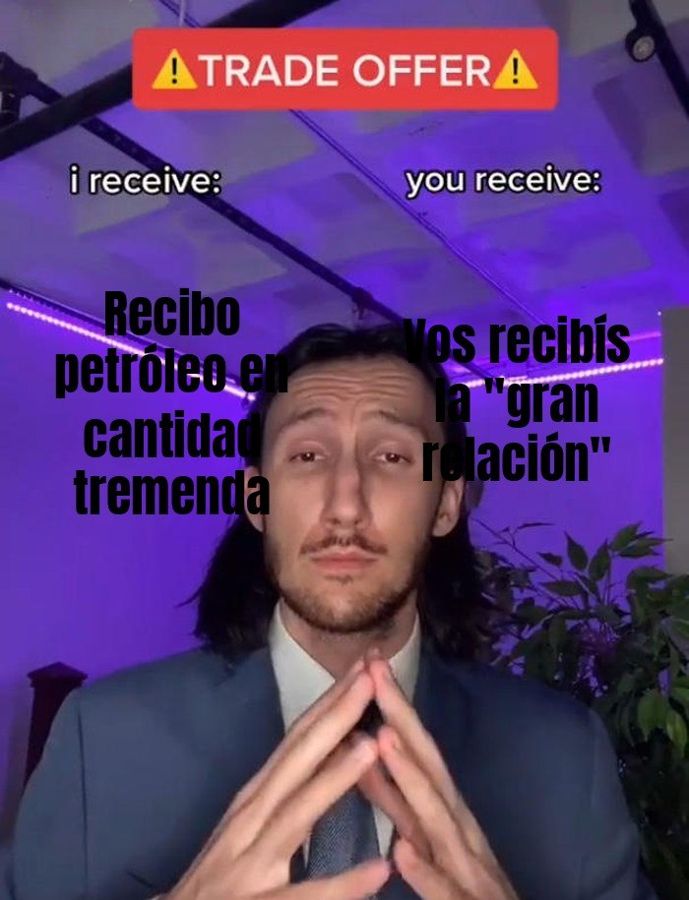 Trump dice que tiene una "gran relación" con Venezuela y que EEUU recibe petróleo en cantidad…