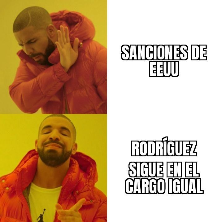 EEUU le saca las sanciones a Jorge Rodríguez, presidente de la Asamblea Nacional de Venezuela.